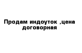 Продам индоуток ,цена договорная